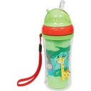 Ver imagem 1 de Copo Com Parede Dupla Com Canudo Animal Fun - Buba