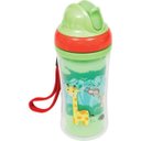 Ver imagem 4 de Copo Com Parede Dupla Com Canudo Animal Fun - Buba