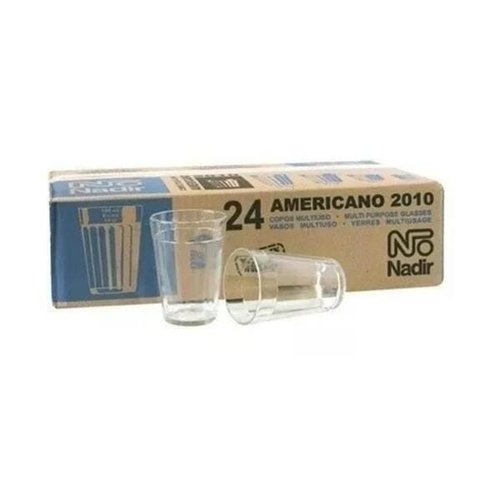 Jogo 24 unidades copo americano long drink - 450ML - 2910 - nadir