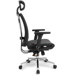 Cadeira de Escritório Dt3 Office Series Moira Preto Black - 2 Cadeira de Escritório Dt3 Office Series Moira Preto Black - 2