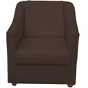 Ver imagem 2 de Kit 2 Poltrona Decorativa Para Sala De Espera Mila Recepção Escritório Consultório Corino