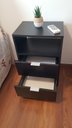 Ver imagem 6 de Mesa de Cabeceira 60x40cm (Montada) Black com Duas Gavetas 100% MDF - Fl Decor