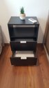 Ver imagem 5 de Mesa de Cabeceira 60x40cm (Montada) Black com Duas Gavetas 100% MDF - Fl Decor