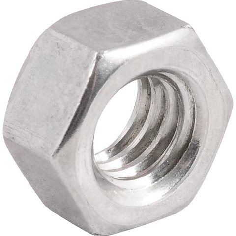 Porca Sextavada Inox 5/16'' com 5 Peças Vonder