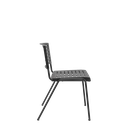 Ver imagem 3 de Cadeira Fixa Escritório Multiuso Niala Plaxmetal Nr17 Preto
