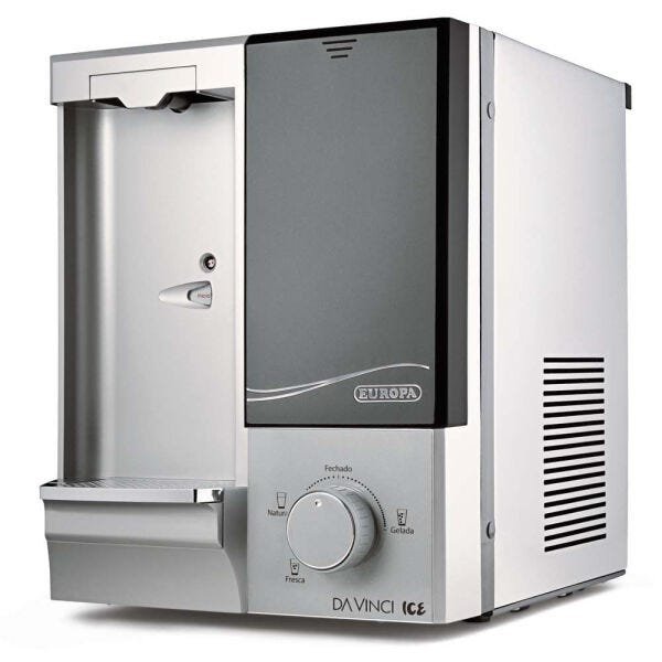 Purificador de água gelada Europa Da Vinci Ice Inox 220 V - 3