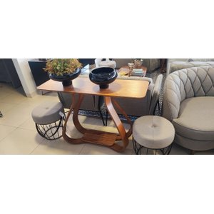 Aparador Decorativo Laminado, Base Cebola