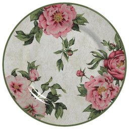 Aparelho de Jantar com 12 Peças Peonia com Bowl Rosa Suave - 2