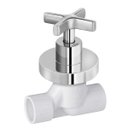 Ver imagem 1 de Registro de Pressão BaseTec PVC Cerâmico 25 mm com Acabamento Invicta Docol