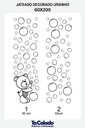Ver imagem 2 de Adesivo Para Vidro Box Banheiro Jateado Decorado Ursinho Prova D'agua - 1,20 x 2,00m