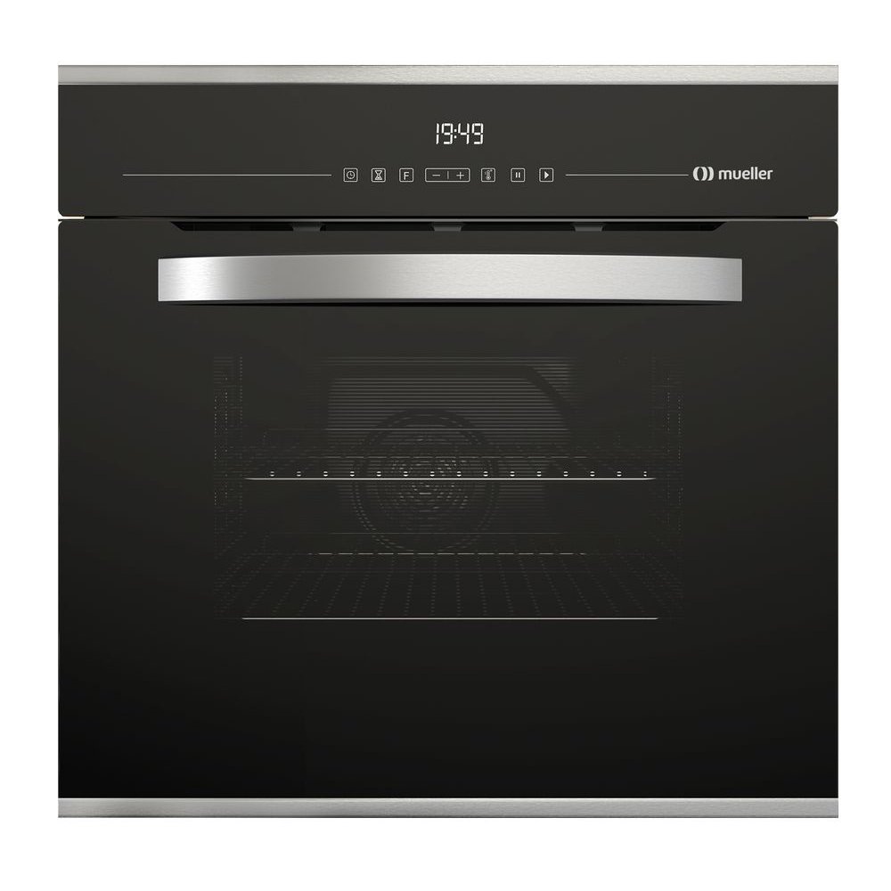 Forno Elétrico Digital de Embutir Mueller 68l Mfe0268g1 com Convecção Preto 220v