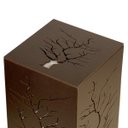 Ver imagem 3 de Abajur Zen Arvore Marrom 27x11cm - Vesper