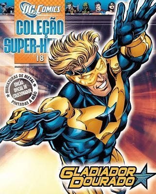 Revista Dc Comics - Gladiador Dourado Eaglemoss - 3