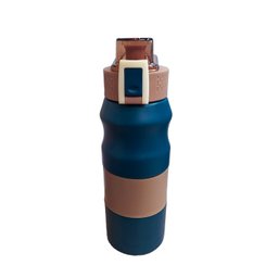 Garrafa Térmica Aduze Caramelo Azul Petróleo/marrom 450ml - 3