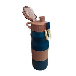 Garrafa Térmica Aduze Caramelo Azul Petróleo/marrom 450ml - 2