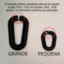 Ver imagem 5 de 10 Mt Corrente Plástica Isolamento Calha Chuva Elo P Branco