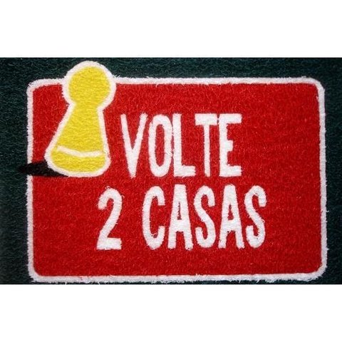 Tapete Capacho Nerd Volte 2 Casas 40x60cm