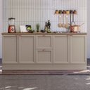 Ver imagem 1 de Kit de Cozinha Olívia 2 Balcões com Tampo Poliman Móveis