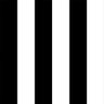 Papel de Parede Listrado Preto e Branco -3,00x0,50m - 1