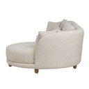 Ver imagem 4 de Sofá 05 Lugares 330cm Arizona com Chaise Esquerdo Bouclé Off White - Nexta Casa