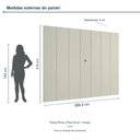 Ver imagem 3 de Painel Prime 270x218 cm Incolar Luna