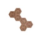 Ver imagem 3 de Porta Medalhas Sextavado - Kit com 6