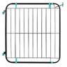 Grade Portão Proteção Segurança Cão 73 Á 115cm Escada Pet Preto - 1