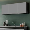 Ver imagem 4 de Armário de Cozinha Aéreo 3 Portas 150cm Theo L06 - D'rossi