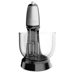 Batedeira Philco Crome Base Cristal Duo Turbo Preta 550W 220V - 3