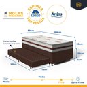 Ver imagem 6 de Cama Box com Colchão de Molas Ensacadas Anjos Classic + Auxiliar de Espuma Unique Solteiro 88cm