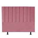 Ver imagem 2 de Cabeceira Estofada Queen 160CM Karla Suede Rosa - D A DECOR D&A Decor