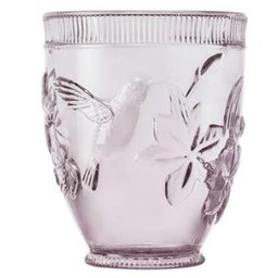 Jogo De 6 Copos Beija Flor Rosa Quartzo 420 Ml Mart - 1