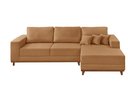 Ver imagem 2 de Sofá Cronos 03 Metros Chaise Lado Direito Meu Sofá Online B020 Veludo Terra