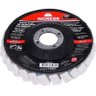 Disco Flap Feltro P/ Polimento Metal Inox 4.1/2 X 7/8 Worker:branco - 1