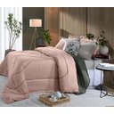 Ver imagem 3 de Edredom Dupla Face de Plush Queen 235x260cm - Rosa Tule