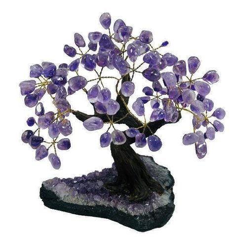Árvore 24 Galhos E 120 Pedras - Altura 18 Cm