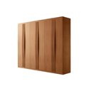 Ver imagem 7 de Guarda Roupa Casal 6 Portas e 2 Gavetas Grécia Naturale - Rufato