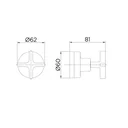 Ver imagem 2 de Acabamento para Registro Fabrimar 1" Invicta Docol