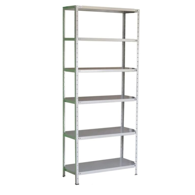Estante de Aço com 06 Bandejas 30 cm (22/18) – 1,98×0,92×0,30m – AMAPA – 11103 Estante de Aço com 06 Bandejas 30 cm (22/18) – 1,98×0,92×0,30m – AMAPA – 11103