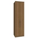 Ver imagem 1 de Guarda Roupa Modulado 02 Portas com Prateleiras 245cm Altura Setiba - Carvalho/Jequitibá