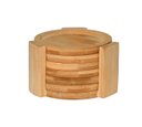Ver imagem 1 de Kit c/6 Porta Copos com Suporte de Bambu