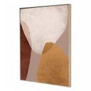 Ver imagem 1 de Quadro Decorativo Tela Canvas Elegante Moderno Geométrico Abstrato para Sala