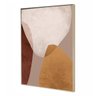 Quadro Decorativo Tela Canvas Elegante Moderno Geométrico Abstrato para Sala - 1