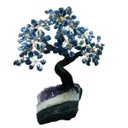 Ver imagem 2 de Árvore 24 Galhos E 120 Pedras - Sodalita - Altura 18 Cm