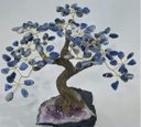 Ver imagem 3 de Árvore 24 Galhos E 120 Pedras - Sodalita - Altura 18 Cm