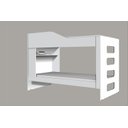 Ver imagem 1 de Beliche Hortênsia Solteiro Mdf:branco