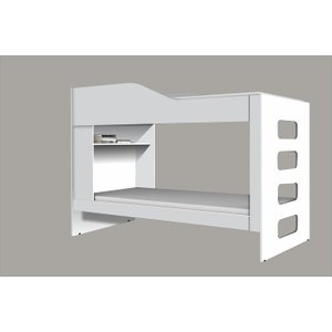 Beliche Hortênsia Solteiro Mdf:branco