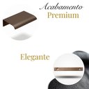 Ver imagem 2 de Kit 10 Puxador Porta Gavet Móveis Cozinha Drop Alumínio 50mm - Ouro Envelhecido