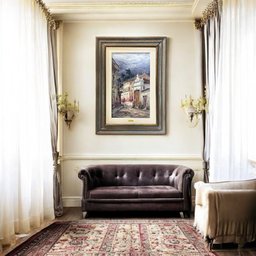 Quadro Decorativo Paisagem 74x53cm - Márcia Zénetto - 2