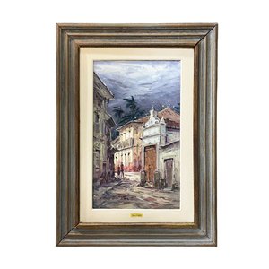 Quadro Decorativo Paisagem 74x53cm - Márcia Zénetto